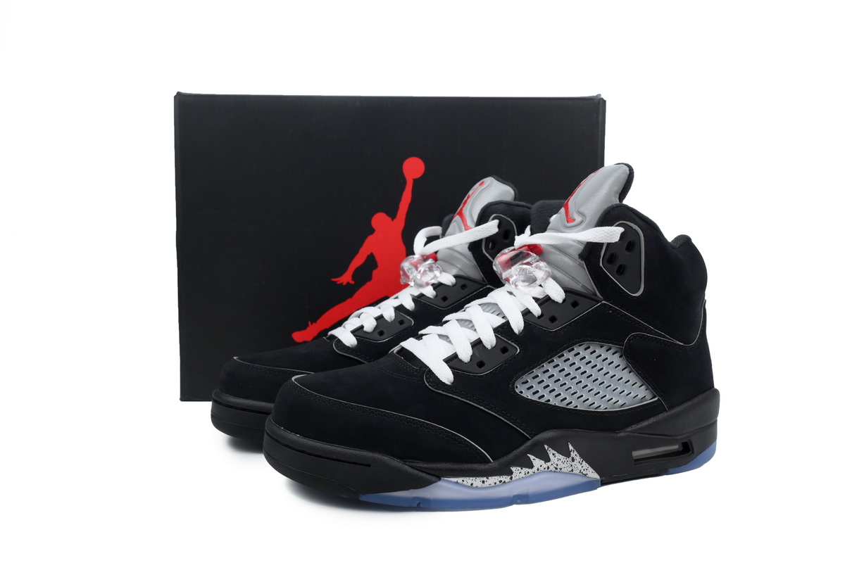 Air Jordan 5 Retro (White Black)